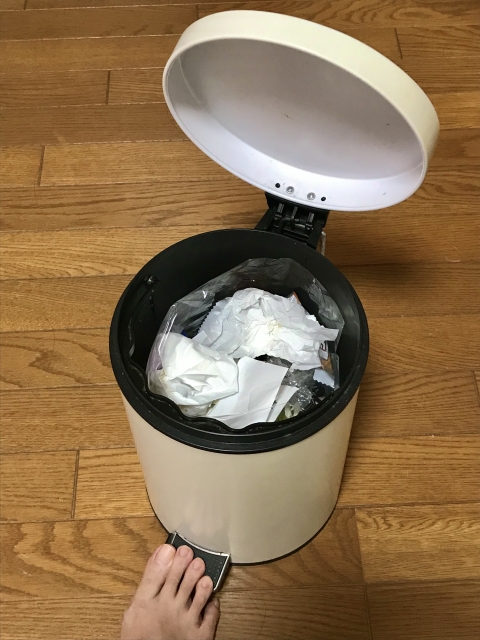 Perfect Way to Deodorize Kitchen Trash Can.